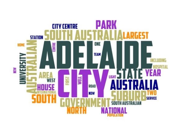 Adelaide Typography Background
