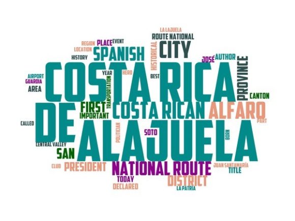 Alajuela Typography Tshirt