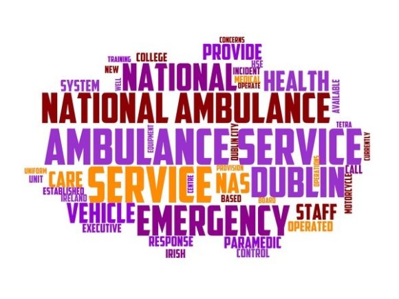 Ambulance Controller Typography Skinny T