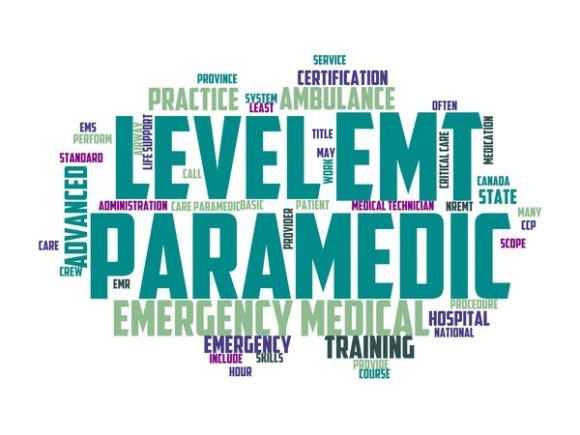 Ambulance Driver Typography Banner