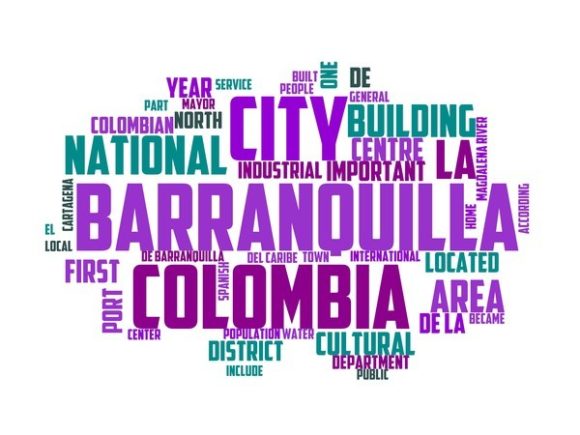Barranquilla Typography Banner