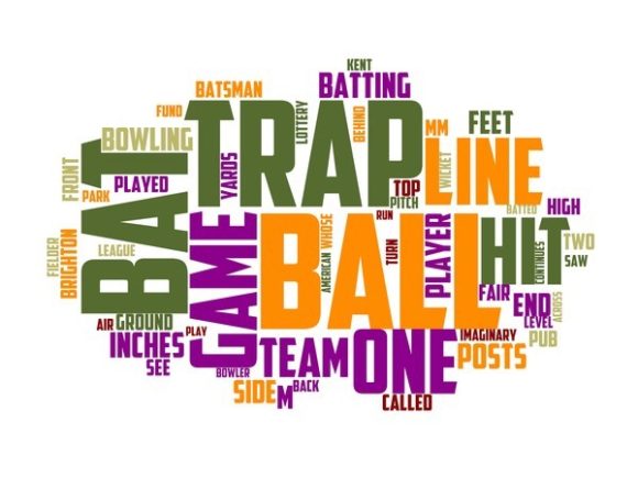 Bat and Trap Typography Skinny Tumbler