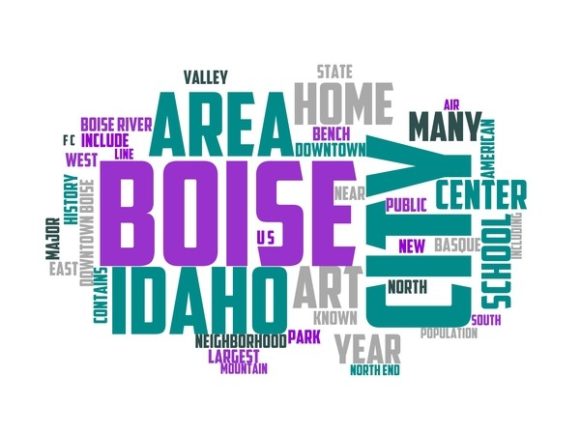 Boise Typography Tshirt: A Strategic Design for Creative Expression