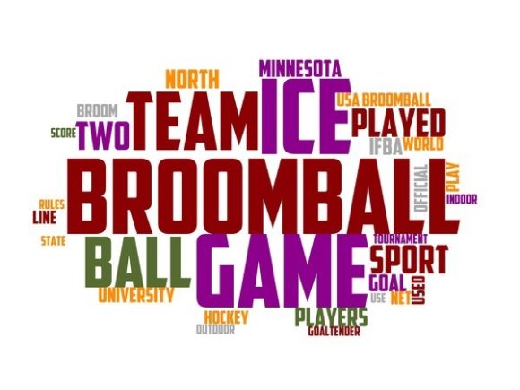 Broomball Typography Book Cover: A Creative Canvas for Inspiration and Design