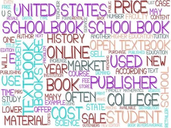 Schoolbook Wordcloud Crafting